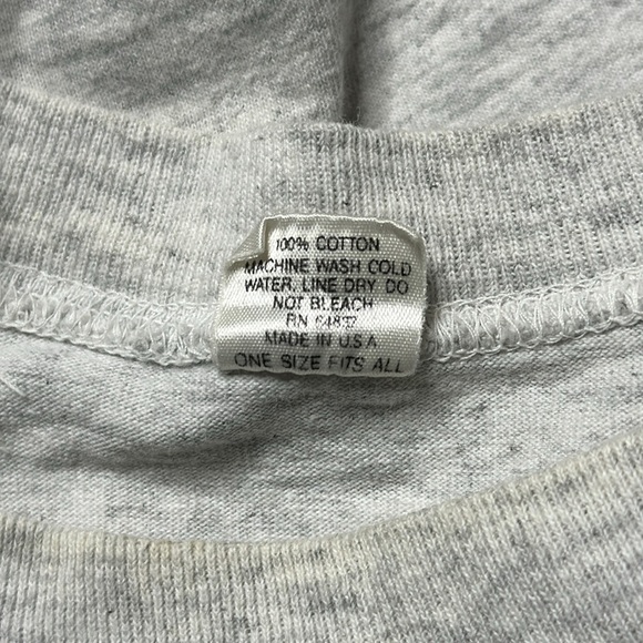 Vintage The Body Co. Abstract Neon Purple Green Short Sleeve Crop Top M/L 90s - Picture 8 of 12